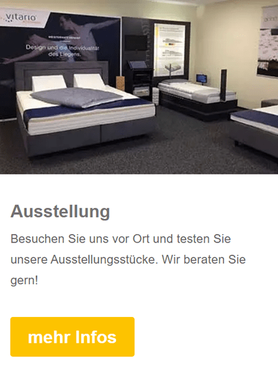 Betten Ausstellung in  Kämpfelbach